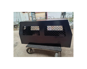 Boîte de transport pour chien en aluminium personnalisable avec poignée en T pour le stockage de véhicules en plein air - Product Image 1