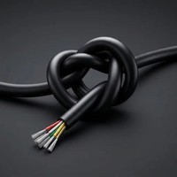Kabel Multi-core Standar UL 2464 2-50 Inti Berisolasi PVC Fleksibel untuk Kontrol Sinyal dan Kabel Elektronik Otomotif