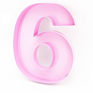 Decoración para Fiesta Black Pink, Comida Dulce, Charcutería, Arreglo Floral, Número de Cartón Rellenable para Cumpleaños - Product Image 2