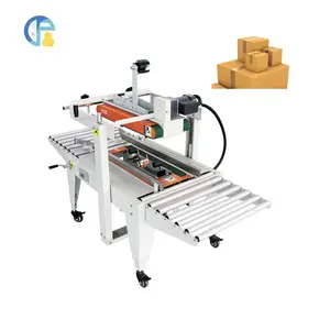 Wholesale Adjustable Top Bottom carton boxs adhesive tape Electric automatic sealing machine for sealing box carton case