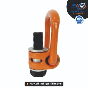 Point de levage robuste à anneau de levage rotatif et pivotant avec boulon à œillet pour quincaillerie de levage de grues, machines de manutention de moules et autres équipements. - Product Image 4