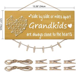 PineSolid creativo diseño <span class=keywords><strong>de</strong></span> bobinado decoración <span class=keywords><strong>de</strong></span> pared mesa superior pantalla transfronteriza amor memoria Mesa bobinado marco <span class=keywords><strong>de</strong></span> fotos <span class=keywords><strong>de</strong></span> <span class=keywords><strong>madera</strong></span> - Product Image 6