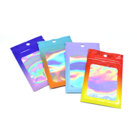 Bolsas de Embalaje para Joyería con Logotipo Personalizado, Selladas por Tres Lados, de PET+AL, Resellables con Láser, Bolsas Planas de Aluminio con Cierre Hermético