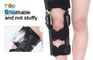 Bisagras superiores de un lado, soporte de pierna de fijación, soporte de estabilización de rótula abierta, inmovilizador de rodilla OA ROM - Product Image 4