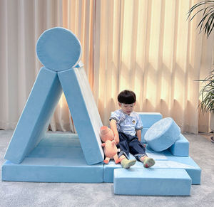 <span class=keywords><strong>2026</strong></span> कारखाने थोक उच्च गुणवत्ता वाले बच्चों के लिए सोफे मॉड्यूलर फोल्डेबल क्रॉलिंग बिस्तर खेलते हैं - Product Image 4