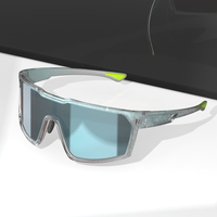 Lunettes de soleil de sport de haute qualité pour le cyclisme en plein air, lunettes de mode à grande monture, protection UV400, lunettes de conduite pour hommes et femmes