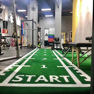 Tappetino in erba artificiale <span class=keywords><strong>verde</strong></span> per allenamento sportivo per <span class=keywords><strong>la</strong></span> pista rotonda della palestra - Product Image 5