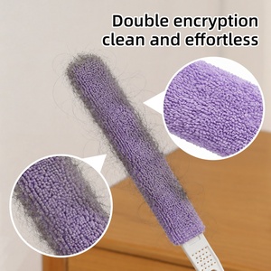 Washable Microfiber Air Conditioner Cleaning Brush Plastic <b>Gap</b> Dust Removal Tool Removable Pad for Fridge Lint Cleaner - Product Image 1