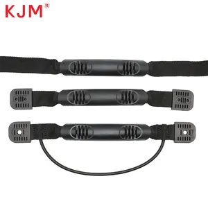 Kayak Accessories Customized Logo Water Sports Adjustable Black Rubber Plastic Webbing Strap Kayak Carry Handle With Seat Punch