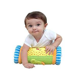 Almohada con bordado de animales de dibujos animados, cojín multifuncional auxiliar para gatear, para bebé - Product Image 1
