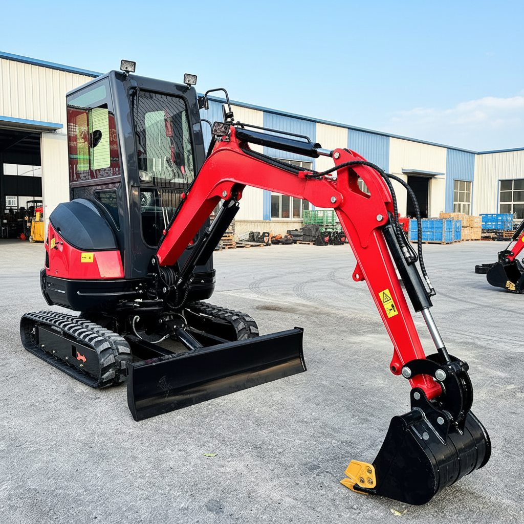 Free Shipping Mini Excavator Crawler Digger Excavadora Small Excavators 1 Ton 2.5 Ton 3 Ton Crawler Excavator for Various Jobs