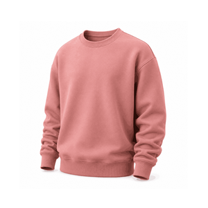 Sweat-shirt personnalisable pour homme, vert foncé, col rond, coupe classique, tricoté, décontracté, hiver, couleur unie, manches longues, 100% coton - Product Image 6