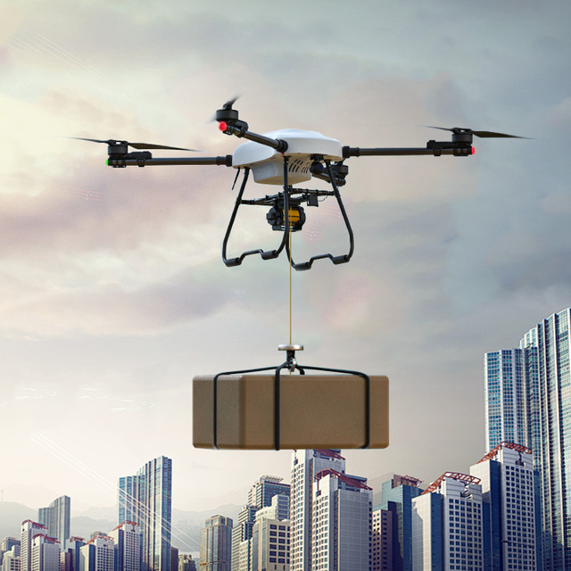 JIUSI D40 Delivery Cargo Drone 40kg Payload Drones for Logistics, Healthcare, and Agriculture Carga Dron