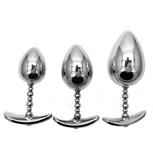 Dongkai Source Factory Pull Beads Metal Anal Plugs Go Out Wear Boat Anchor Base Anal Dilator Adult Sex Toys Anal Plug Sex Toy - Product Image 2