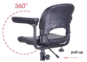 Trottinette électrique améliorée à 4 roues avec coussin plus épais, portée de 25 miles, 1 <span class=keywords><strong>charge</strong></span>, trotteur de sécurité pour personnes handicapées, bon <span class=keywords><strong>prix</strong></span> - Product Image 3