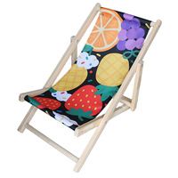 Chaise longue pliante en bois massif pour enfants, chaise inclinable de plage d'extérieur, siège de loisirs portable pour jardin, balcon, camping