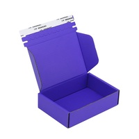 Boîte d'expédition rigide personnalisée de qualité supérieure, écologique et réutilisable, en carton ondulé avec logo personnalisé pour l'expédition de produits