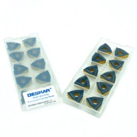 DESKAR WNMG080404/08/12 TM MT CQ PR HQ LF9218 Sisipan Bubut Karbida yang Dapat Diindeks Alat Bubut CNC untuk Pemesinan Baja