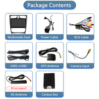 Estéreo Android para Benz CLK W209 W463 W208, Pantalla Táctil IPS de 9 Pulgadas, Radio para Auto, Reproductor Multimedia de Video, Navegación GPS, 2din