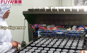 Ligne de production automatique de muffins cupcakes brownies 500 kg/h - Product Image 2