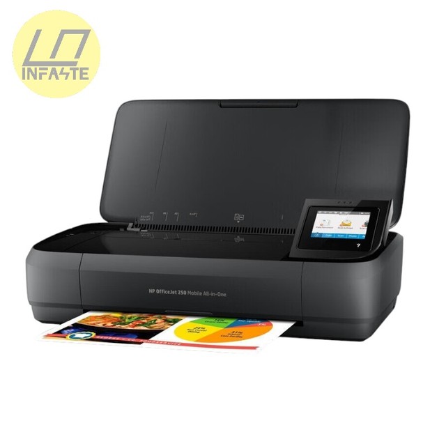 Infaste 600*600dpi Portable Lightweight Rechargeable HP OfficeJet 258 Support Wireless/wired Network Printing