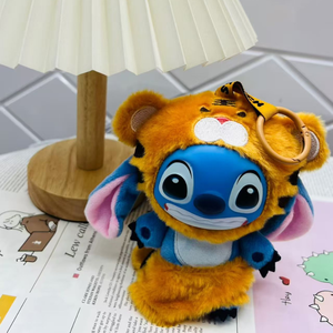 Set di Peluche e Portachiavi in PVC della <span class=keywords><strong>Serie</strong></span> Wildlife di Stitch, Scatola Misteriosa, Regalo di Compleanno - Product Image 3