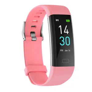 2023 OEM IP68 Wasserdichtes Smart Armband Herzfrequenz messer Schritt zähler Armband Fitness Tracker Health Sport Watch