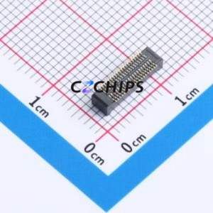 HC-PBB40C-40DS-0.4V-2.5-02 Board-to-Board & Backplane Connector SMD,P=0.4mm Connector 40P 0.4mm Slot Butt Joint Vertical Mount - Product Image 2