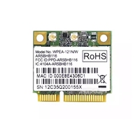 Atheros AR9382 AR5BHB116 Dual Band 2.4G 5G 802.11N 300M setengah Mini PCI Express nirkabel WLAN WIFI kartu jaringan