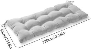 Cojín de banco para exteriores, columpio, <span class=keywords><strong>tumbona</strong></span> de jardín, muebles de Patio, banco, almohada interior - Product Image 3