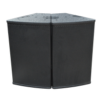 Altavoz de Rango Completo de 2 Vías LC10N de 10 Pulgadas y 125dB de Alta Potencia ° X30 °   Reproduce Voz Clara, Suspendido en 2 o 4 Unidades