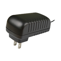 Adaptador de Corriente Universal de Pared CA/CC de 24W 12V 2A con Múltiples Conectores DC, Certificaciones DOE VI, CE, FCC, SAA, para Tiras de Luz LED, Fabricante OEM