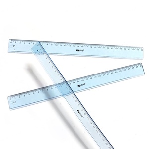 Regla de Plástico Transparente de 30 cm con Centímetros, Accesorio de Dibujo con Logotipo Personalizado - Product Image 4