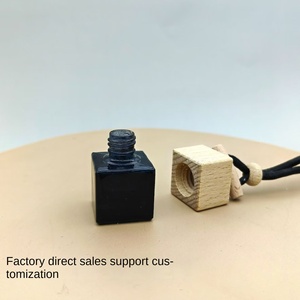Diffusore di Aromi Decorativo Ispirato al Caffè, Bottiglia Profumata da Appendere, Ornamento per <span class=keywords><strong>Auto</strong></span>, Flacone Personalizzato in Legno Direttamente dalla Fabbrica - Product Image 4