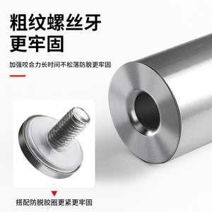 Vis de fixation décoratives en acier inoxydable à double tête pour panneaux publicitaires en acrylique miroir - Product Image 5