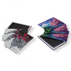 Aimants de réfrigérateur en étain personnalisés en gros, découpés sur mesure, en métal magnétique pour articles promotionnels - Product Image 5