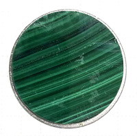 Pierres précieuses de malachite naturelle spéciale rares personnalisées Cadran pour montres-bracelets Pièces