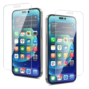 Para <span class=keywords><strong>iPhone</strong></span> 13/12/11 Protector de pantalla Vidrio templado Protector de pantalla duradero para Apple <span class=keywords><strong>iPhone</strong></span> 14 14 pro - Product Image 2