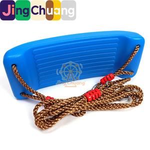 ชิงช้าเด็กพลาสติกสีแดงแบบสี่ในหนึ่งพร้อมที่นั่งสำหรับใช้ในโรงเรียนและสวนแทรมโพลีน ใช้ได้ทั้งในร่มและกลางแจ้ง - Product Image 3