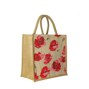 2026 Customized Size Shape Jute Handbag Single Handle Vintage Bohemian Style Pearl Decoration Office Daily Use Made Bangladesh - Product Image 5