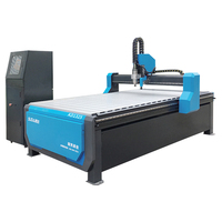Routeur CNC 3 axes KD1325 avec caméra CCD et alignement automatique pour la découpe d'acrylique publicitaire, table à rainures en T, vente chaude