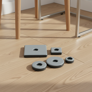 Les glissières de jambe de chaise en Ptfe robustes déplacent vos <span class=keywords><strong>meubles</strong></span> facilement et en toute sécurité, les curseurs de tapis de bâton curseur à visser - Product Image 2