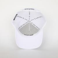 Gorra deportiva personalizada de 5 paneles al por mayor, gorra bordada en 3D, estilo deportivo informal desgastado liso para ciclismo con agujeros láser en la espalda