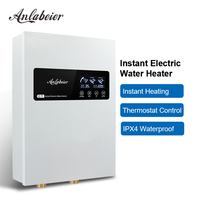 Calentador de Agua Eléctrico Instantáneo Multipunto con Suministro Trifásico de 220-240V para Villas y Hoteles