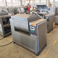 Mélangeur à pâte électrique automatique en acier inoxydable 25 kg/50 kg/100 kg/200 kg, pétrin horizontal commercial pour boulangerie, restaurant, neuf