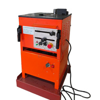 Cintreuse et coupe-ferraille électrique 2-en-1 |   Machine à cintrer et couper les barres d'acier de 6 à 25 mm