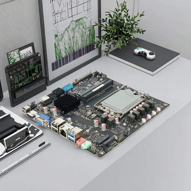 Manufacturer Wholesale LGA1700 Motherboard DDR4 Mini-ITX 12th Gen Alder Lake H610 Thin All-in-one Desktop Computer Mainboard