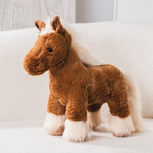 Peluche Unicorno Personalizzato 2026, Giocattoli Cavallo di Peluche All'ingrosso, Bambola Unicorno Pony Confortante per <span class=keywords><strong>Bambini</strong></span>, Regalo di Compleanno - Product Image 4