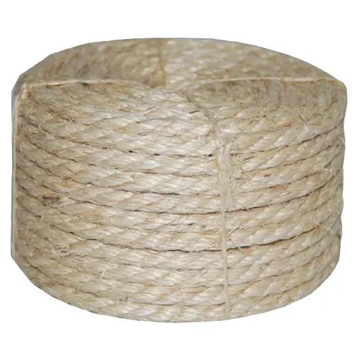 Hot Sale 3 Strands Twisted Sisal Rope para gato