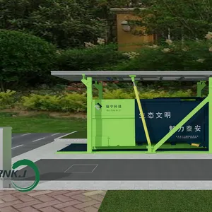 RNKJ Fully Intelligent Automated Collection Compression Deodorization Waste Compactor Container